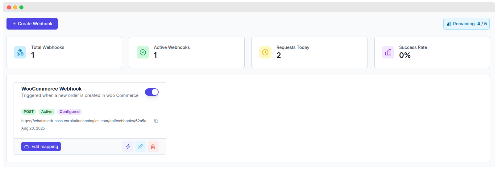 Real-time Notification Preview