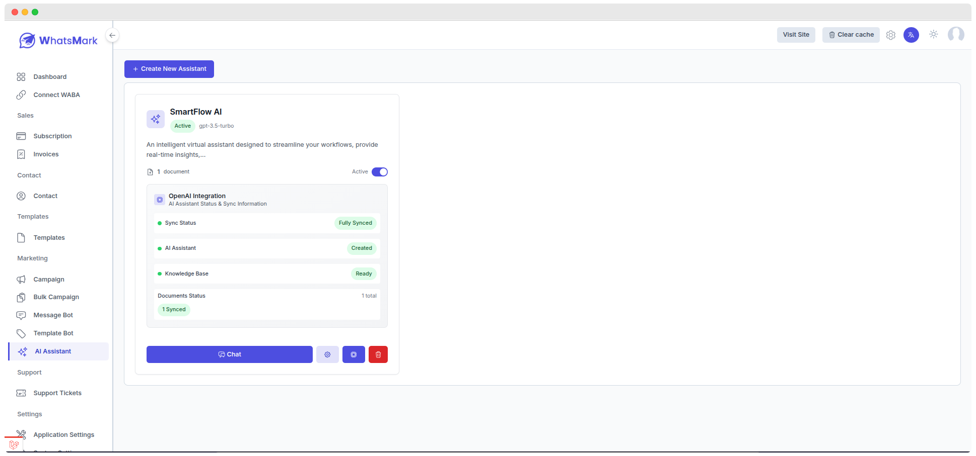 Chat Interface